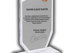 Kristal Plaket