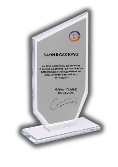 Kristal Plaket