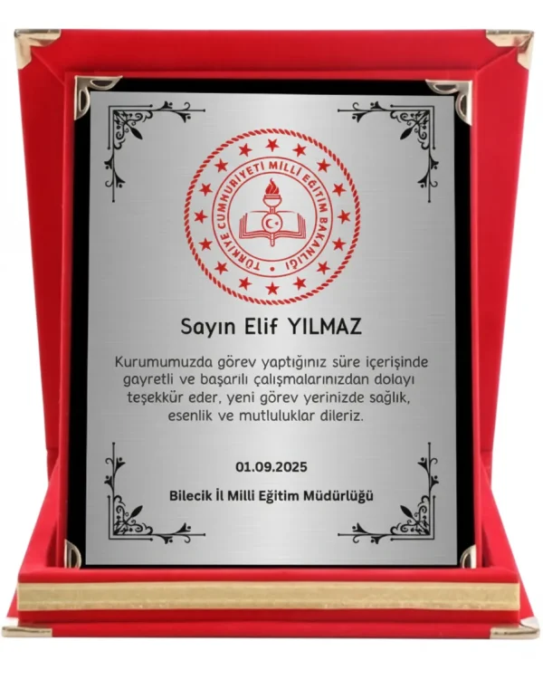 Plaket (Gümüş)