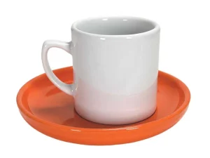 sublimasyon-kahve-fincani-siyah-tabakli-3343-sublimasyon-beyaz-kupa-bardak-9886-33-B Seramik Kahve Fincanı (Turuncu Tabaklı)