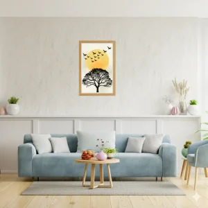 Çerçeveli Tablo (30x40) (Naturel)