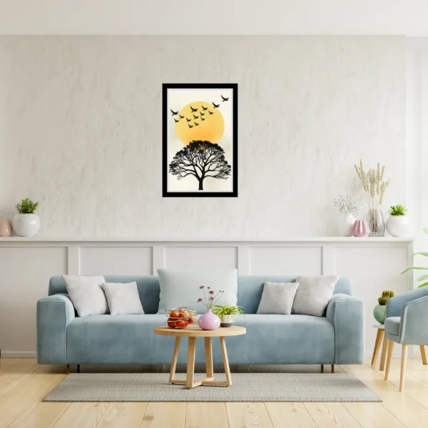 Çerçeveli Tablo (30x40) (Siyah)