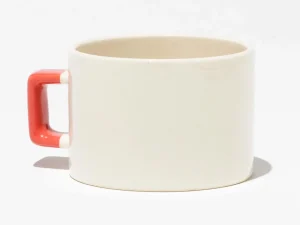 Seramik Nescafe Fincanı (Pembe)